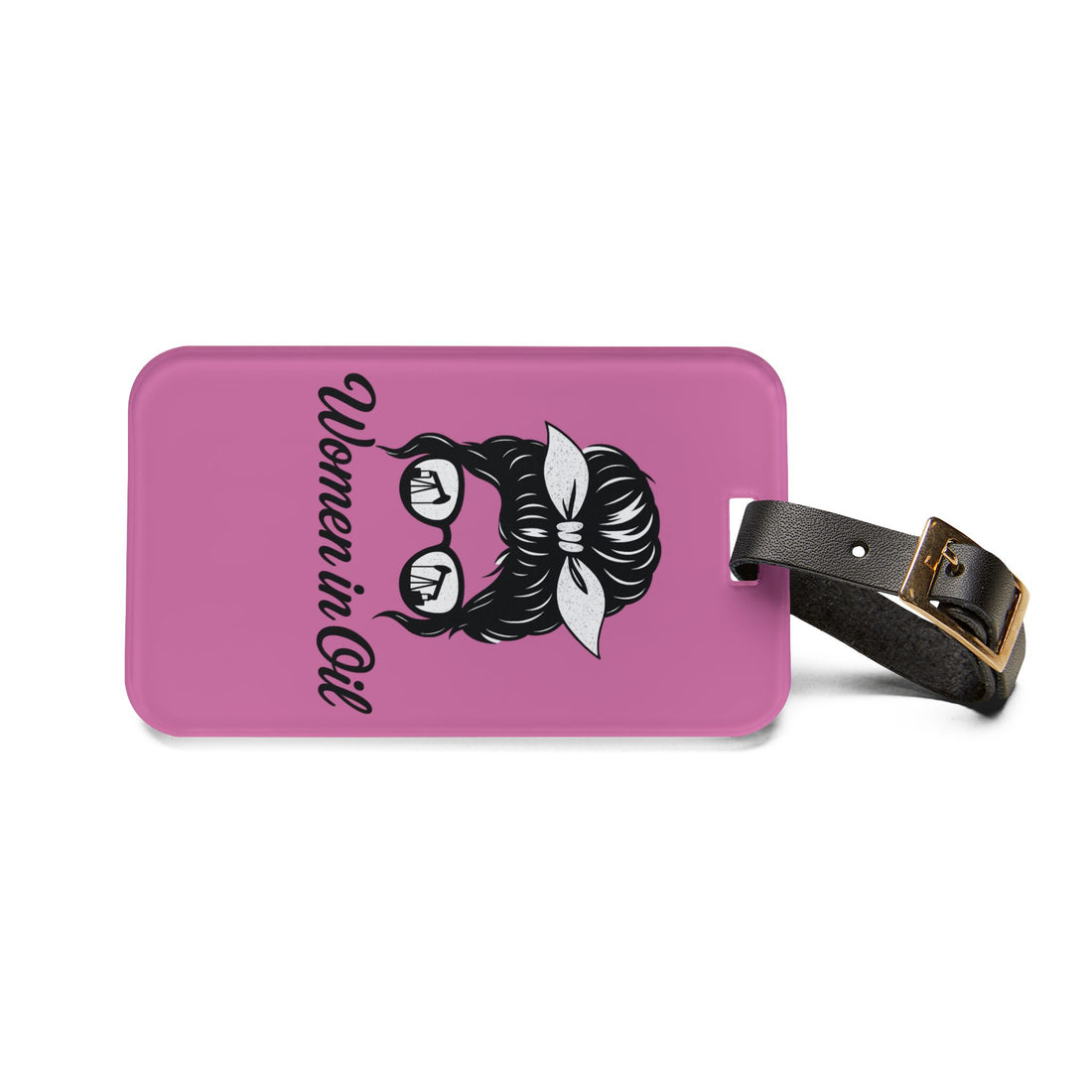 Women in Oil Luggage Tag