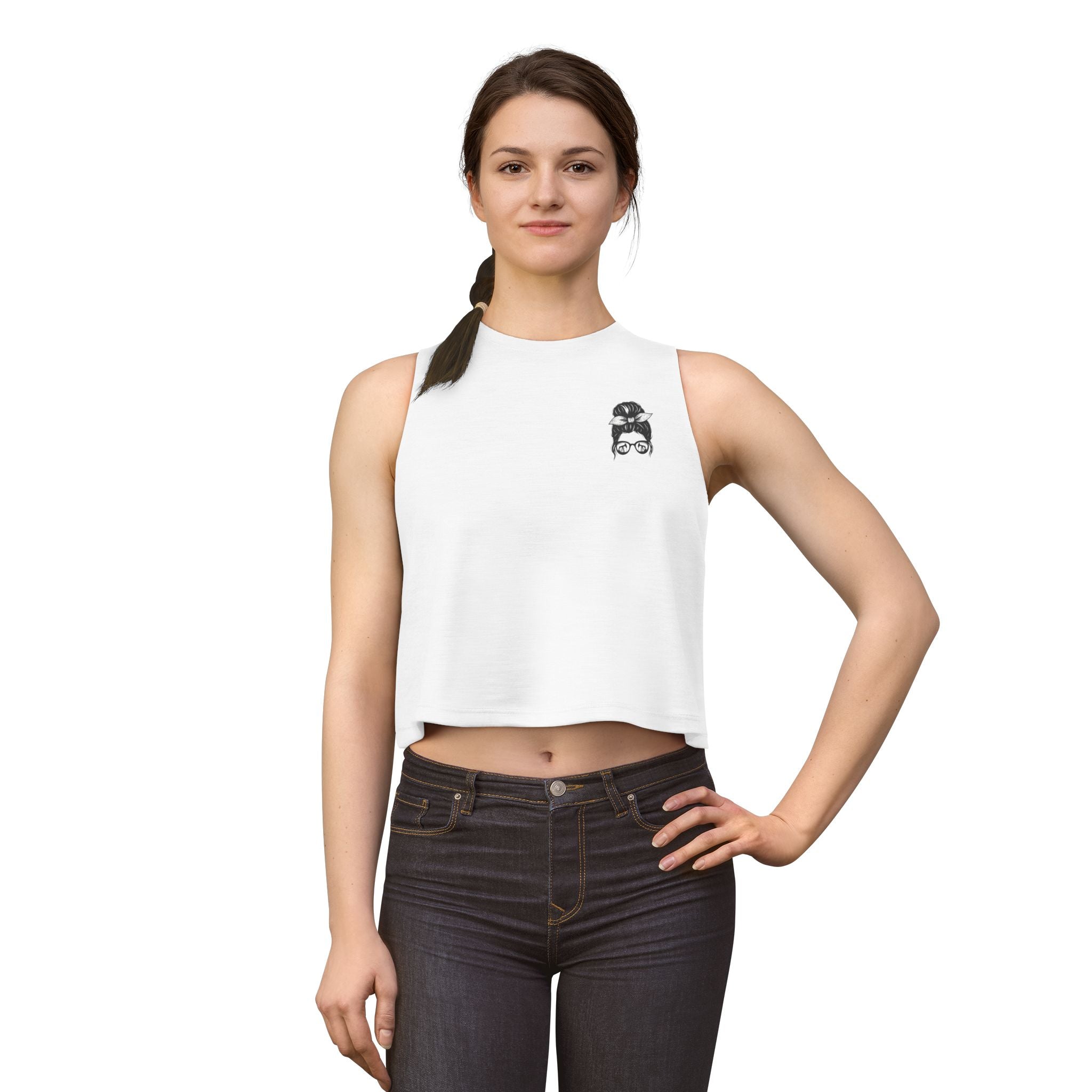 Women in Oil- Crop Top Tank