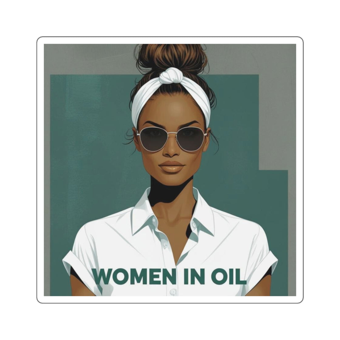 Resilience- Square Sticker