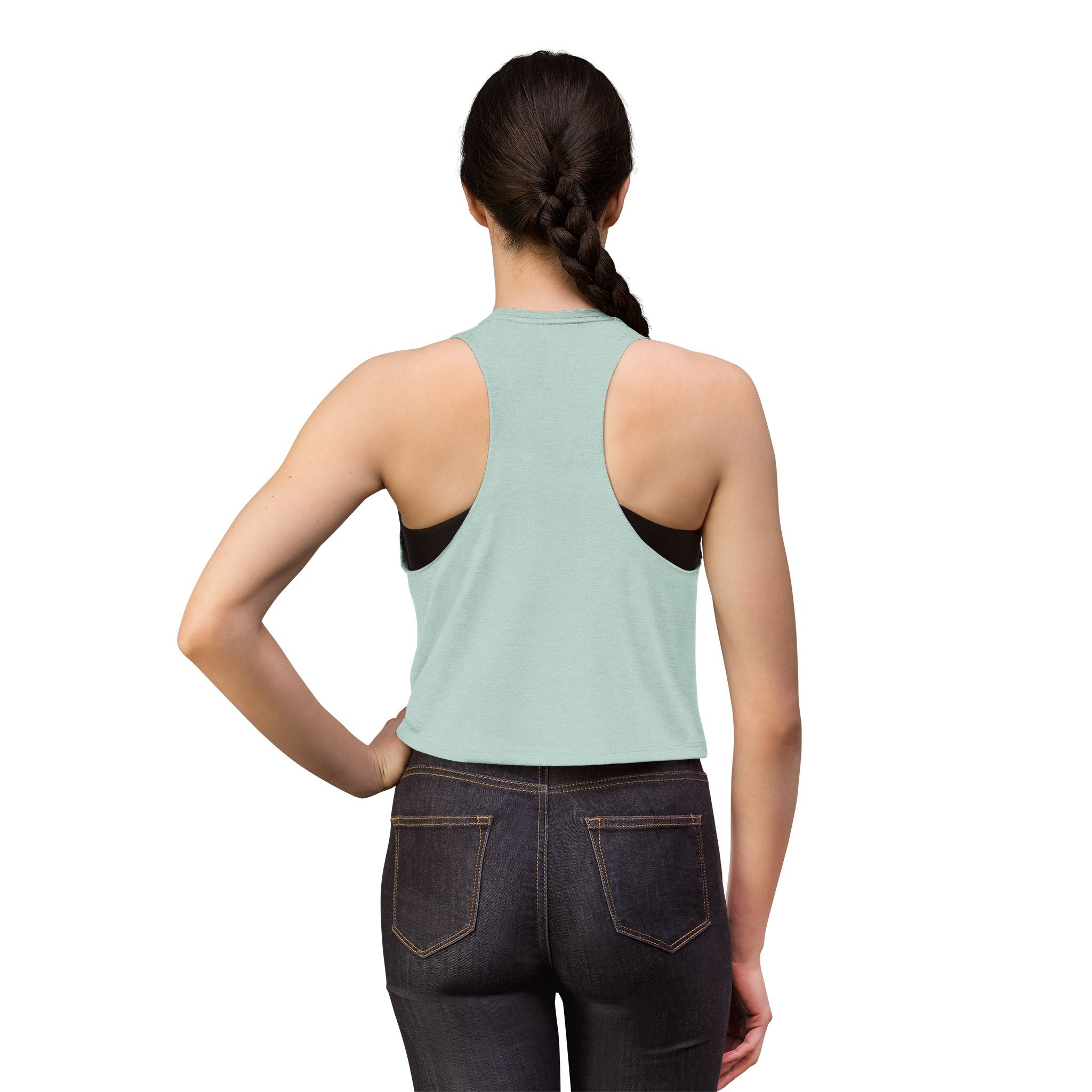 Women in Oil- Crop Top Tank