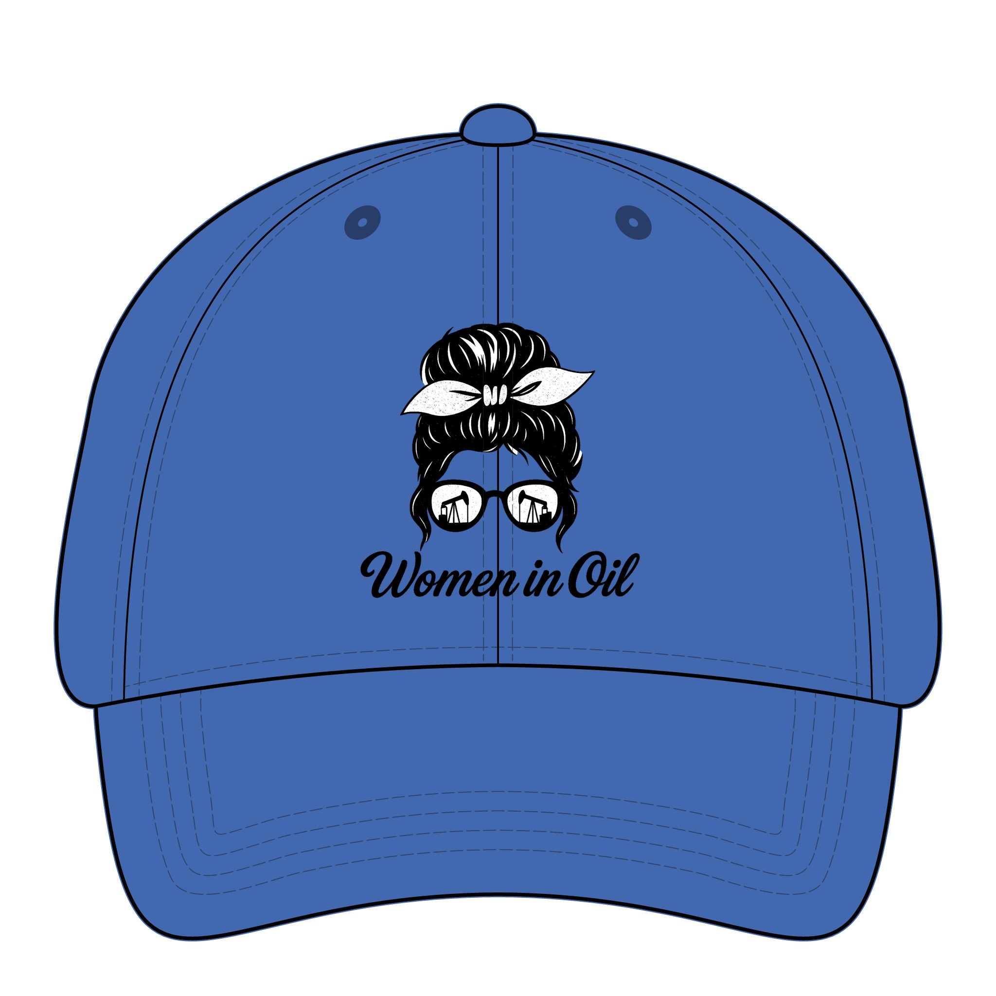 Women in Oil Ponytail Hat
