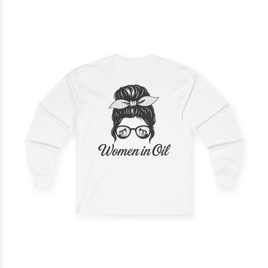Women in Oil Cotton Long Sleeve