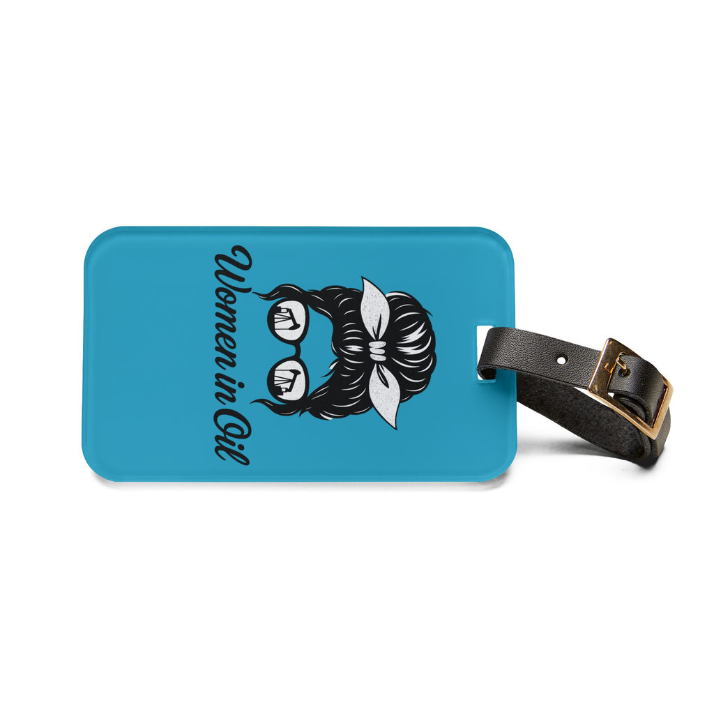 Women in Oil Luggage Tag