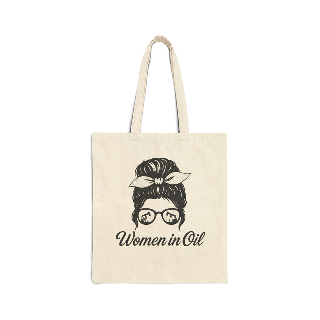 Women in Oil Canvas Tote Bag