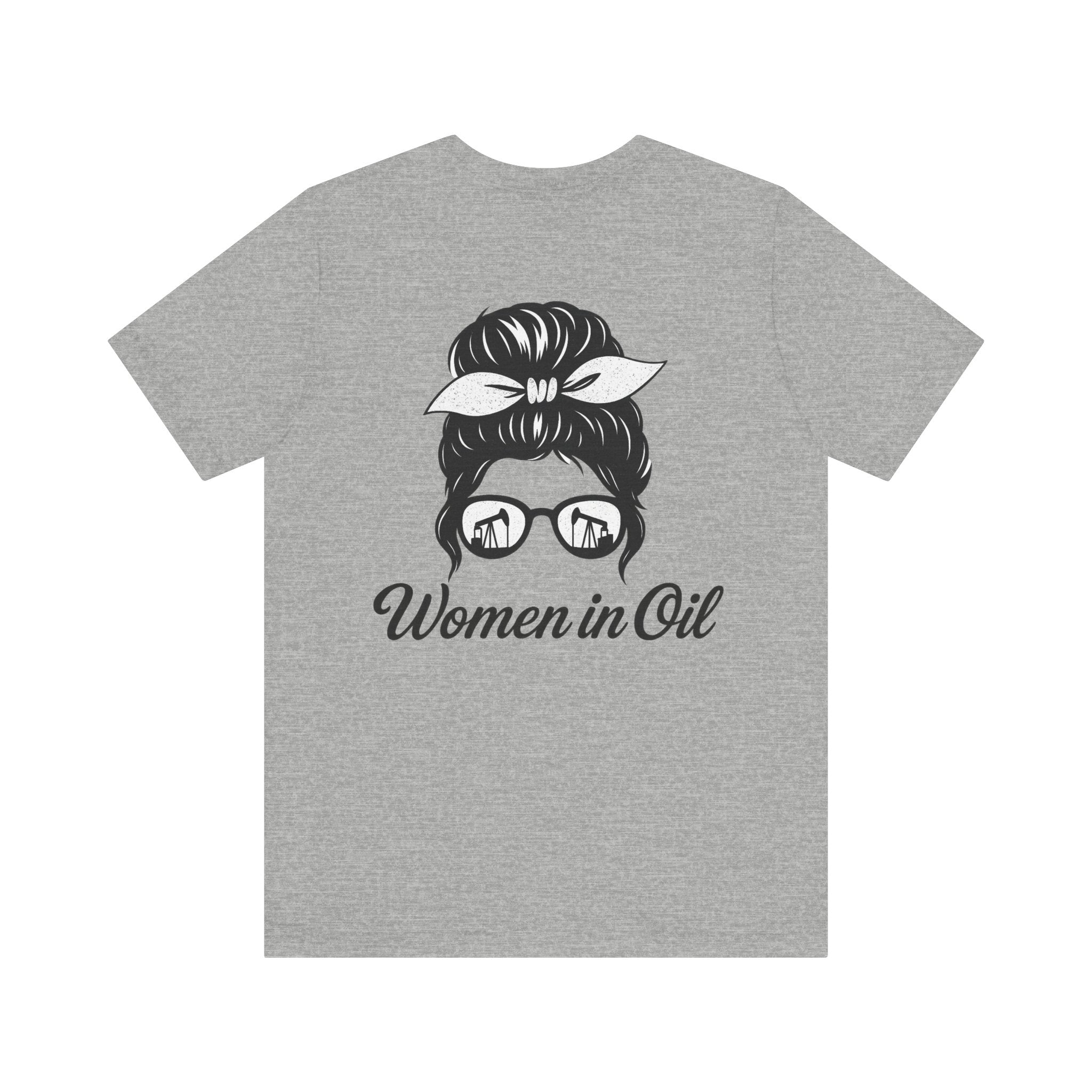 Women in Oil Short Sleeve Tee