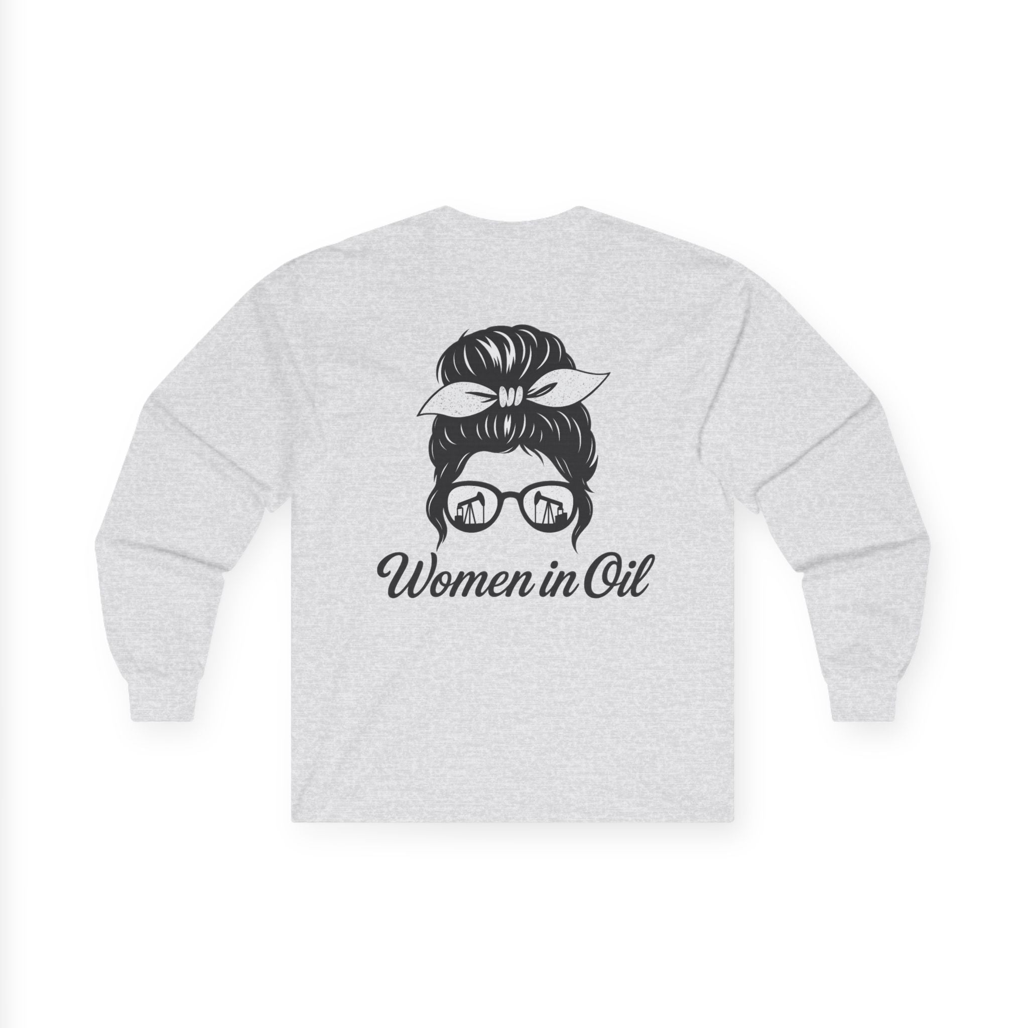 Women in Oil Cotton Long Sleeve